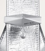 Small Metallic Diamond Shoulder Bag