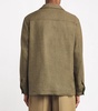 Silk-Linen-Cotton Utility Jacket