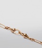 Yellow Gold Knuckle Classic Link Chain Bracelet