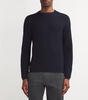 Virgin Wool-Blend Jacquard Logo Sweater