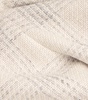 Silk-Linen Blend Check Trousers