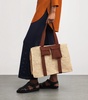 Raffia Voyageur Tote Bag