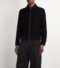Suede Blouson Jacket