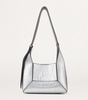 Small Metallic Diamond Shoulder Bag