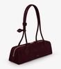 Medium Suede Le Teckel Shoulder Bag