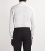Cotton Plastron-Detail Shirt