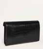 Small Croc-Embossed Elly Clutch