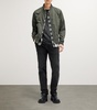 Ruched Basset Bomber Jacket