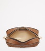 Leather Slot Weave Camera Bag