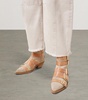 Suede Buckle-Detail Jane Boots