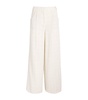 Tweed Wide-Leg Trousers
