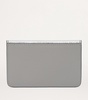 Metallic Leather Eyes Card Holder