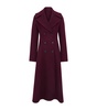 Virgin Wool Cinched Coat