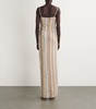 Knitted Striped Maxi Dress