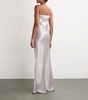 Satin Tulip Maxi Dress