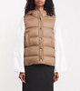 Down Reversible Quilted Gilet