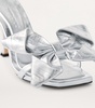 Staz 90 Metallic Lambskin Sandals
