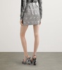Brocade-Effect Mini Skirt