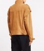 Lambskin Suede Oversized Jacket