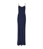 Satin Chain-Detail Maxi Dress