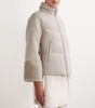 Cashmere Quilted PufferJacket