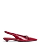Leather Zoey Slingback Heels