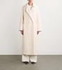 Wool Shearling Oversized Coat