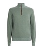 Cashmere Half-Zip Sweater
