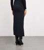 Crepe Jersey Midi Skirt