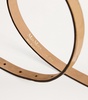 Croc-Print Monogram Belt