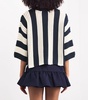 Cotton-Blend Striped Sweater