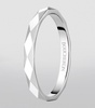 Platinum Facette Wedding Ring
