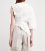 Organic Cotton Asymmetric Knot Top
