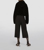 Gabardine palazzo pants
