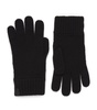 Cashmere Leather-Detail Gloves