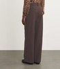 Wide-Leg Tailored Trousers