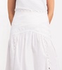 Cotton Midi Skirt