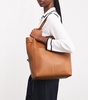 Leather N/S Return To Nature Tote Bag