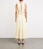 Linen-Blend Maxi Dress