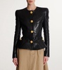 Peplum Leather Jacket