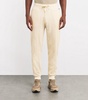 Cotton-Blend Waffle Sweatpants