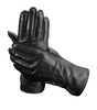 Men's Cashmere-Wool-Lined Leather Gloves