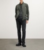 Ruched Basset Bomber Jacket