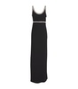 Bead-Trim Flores Maxi Dress