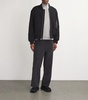 Virgin Wool Quarter-Zip Sweater