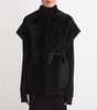 Shearling Sleeveless Jacket