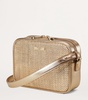 Leather Woven Camera Bag