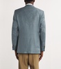 Silk-Cashmere Chequered Blazer