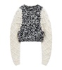 Wool-Blend Cropped Sweater