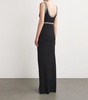Bead-Trim Flores Maxi Dress
